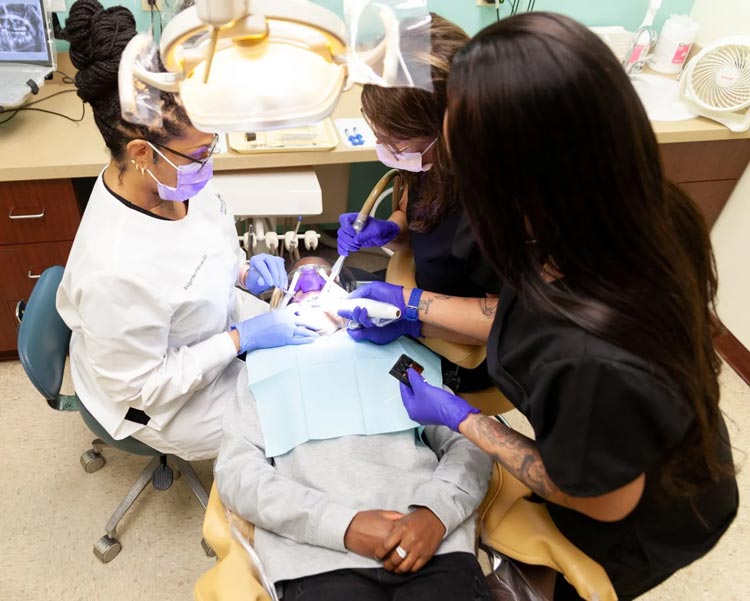 Practical dental training at OceanPointe
